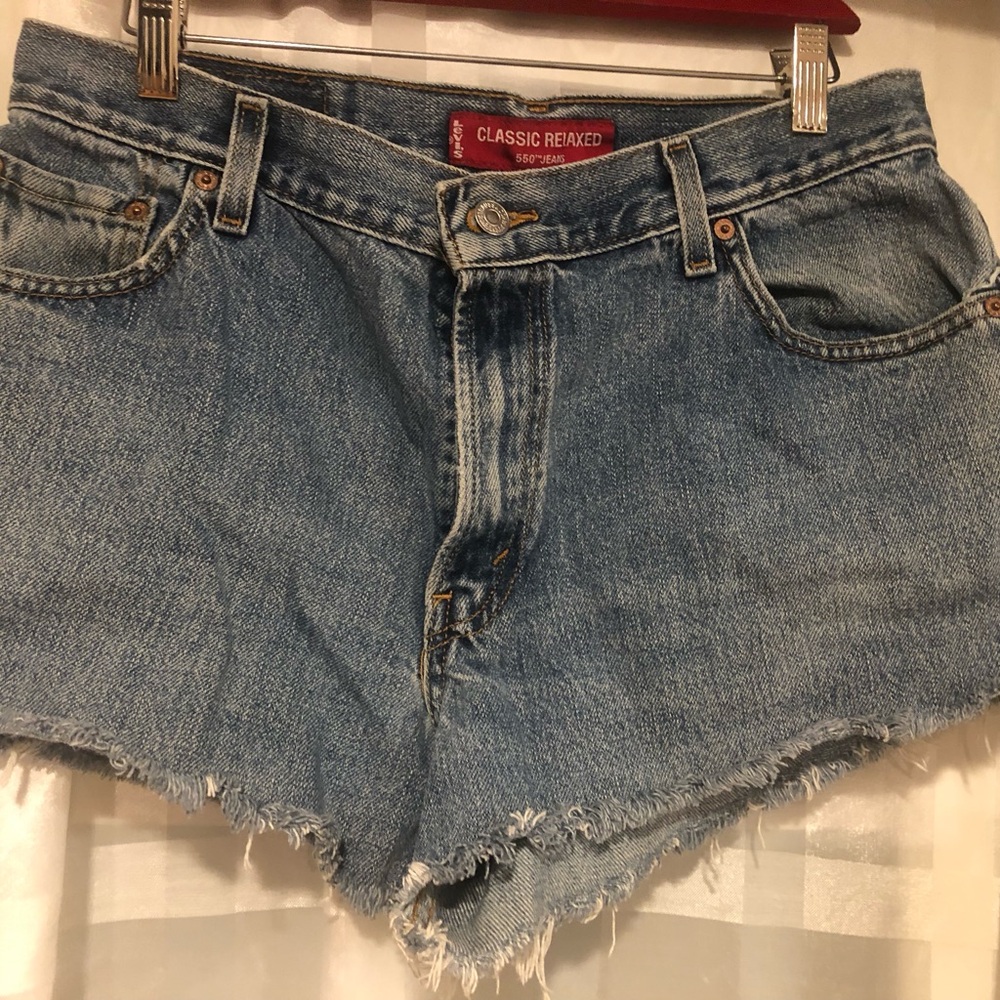 Women/teen Denim Levi Shorts